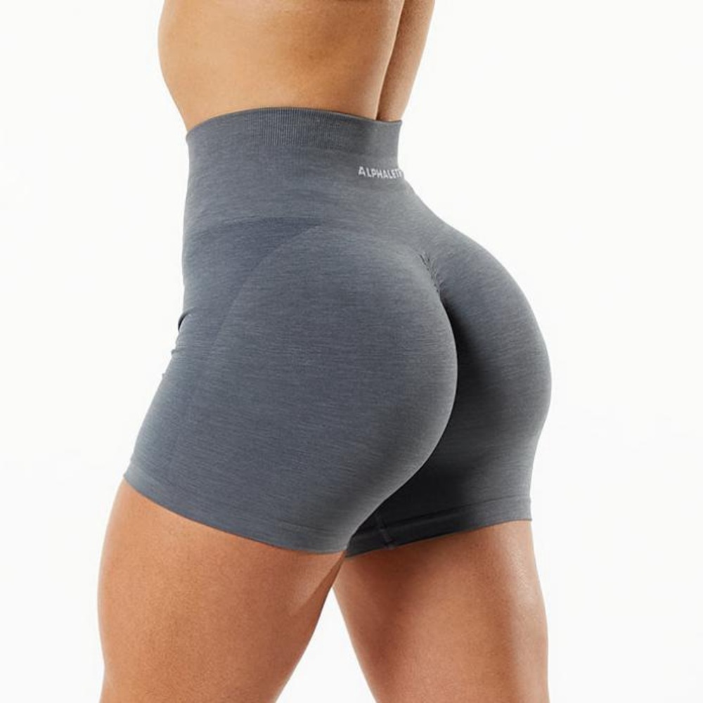 Alphalete amplify shorts titanium
